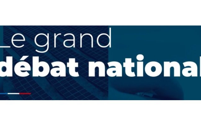 GRAND DEBAT NATIONAL - ANNONCES